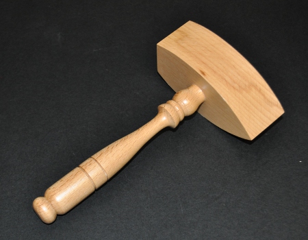 Craft Working Tool - Common Gavel (European Oak) - Click Image to Close